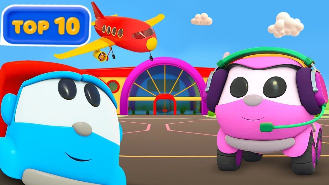 Грузовичок Лева — 10 ЛУЧШИХ СЕРИЙ Веселые мультики про машинки для детей