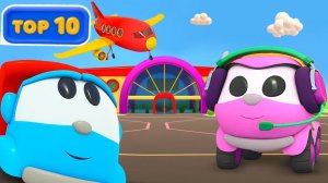 Грузовичок Лева - 10 ЛУЧШИХ СЕРИЙ Веселые мультики про машинки для детей