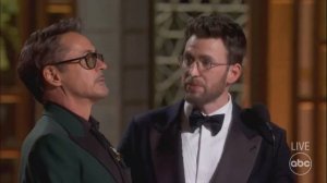 Дауни и Эванс на «Оскаре 2026»