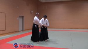 12.Aikido Katadorimenuchi Ikkyo Omote Shishiya Sensei Tokyo 2015