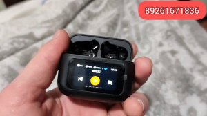 БЕСПРОВОДНЫЕ НАУШНИКИ С Управлением на Кейсе ✅ Эквалайзер 🔥 НАЙДИ Наушник 🔥Басы 🔥 Микрофон 🔥