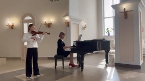 1. А.Ярнефельт. Колыбельная. 2. Дж.Эллертон. Тарантелла