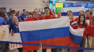 Как встречали сборную России в Москве после ее блестящего выступления на Паралимпиаде