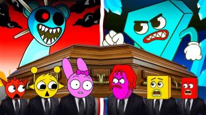 СПРУНКИ КОФФИН ДЭНС 🎹🎵🎶!!! SPRUNKI OC ИСПОЛНЯЮТ ТРЕК COFFIN DANCE! ЗАБАВНАЯ ПЕСНЯ! 😻🐱🙀