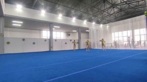 ТР 1 спортивный разряд, Лебедева - Литвинчук - Сергеева, КРОО ФСА, Комбинированное упражнение