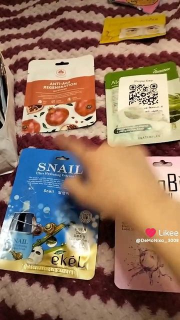 бумажная косметика выбор масок
