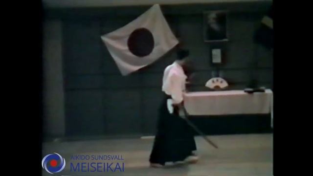 33.Aikido Jo Tai Ken Katadorimenuchi Kotegaeshi Nishio Sensei Uppsala 1994