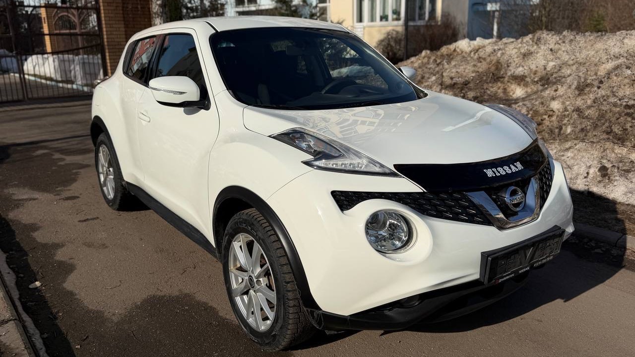 Nissan Juke 2014, 98 000км, в комплектации SE+, в родном окрасе смотреть онлайн