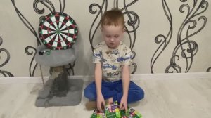 Распаковка 10 наборов «Лаки Миши» из «Перекрёстка»