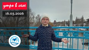 Утро в селе 16.03.2026