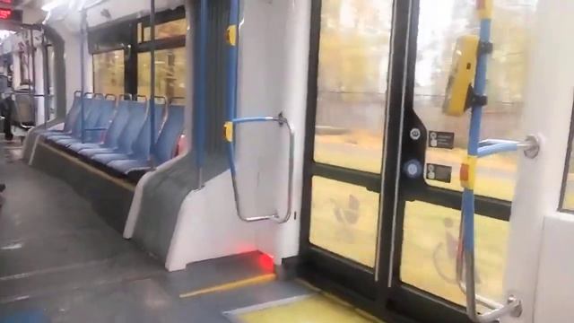 Поездка На Трамвае №31 На Витязе-М (Проспект Маршала Жукова–Метро Войковская) Москва 23.10.2024