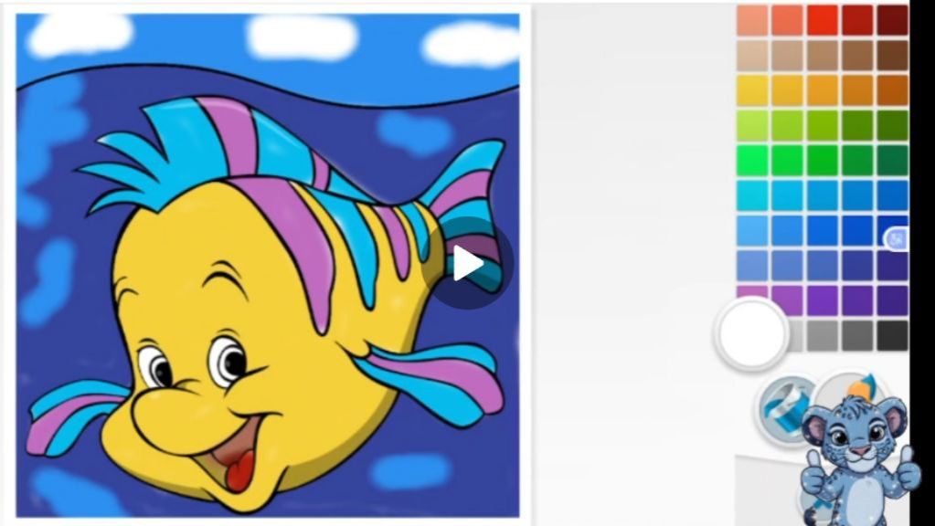 раскраска онлай для детей. мультики для малышей. мультики для детей.