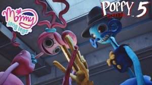 Мамми Лонглегс встречает Дэдди Лонглегс - все сцены в обновлении Poppy Playtime 5