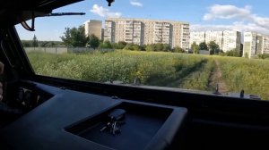 Бронеавтомобиль Рысь , покатался и отдал инвентарь будущим саперам