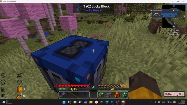 тест модпака на лаки блоки