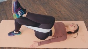 Марш в ягодичном мостике с тканевой резинкой (21)