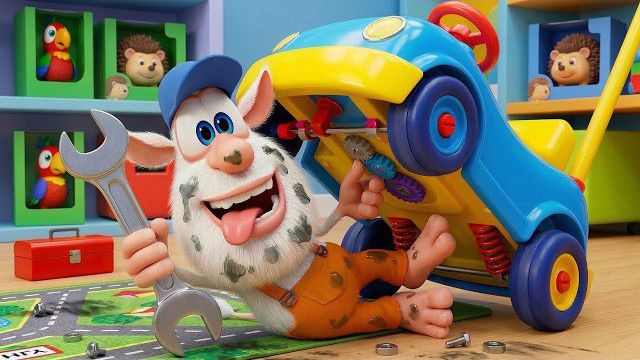 Буба — Большой ремонт Мультфильм для детей. Сборник Буба