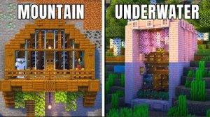 Minecraft | 3 ПРОСТЫХ стартовых дома!