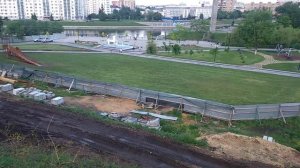 1190 28.05.2021 г Орёл Пролетарская Левашова Гора памятник И А Бунину ЗАГС Детский парк фонтан Кони