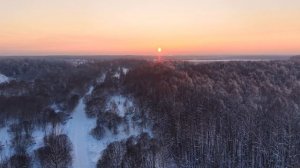 Первый полёт DJI на закате 🌅🚁