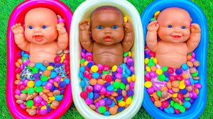 МУЛЬТИКИ ДЛЯ ДЕТЕЙ ПРО ПУПСОВ И РАЗНОЦВЕТНЫЕ ВАННОЧКИ С ШАРИКАМИ