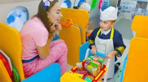 Ники становится пилотом и спасает своих друзей - лучшие истории для детей !