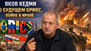 Яков Кедми о будущем БРИКС, войне в Иране