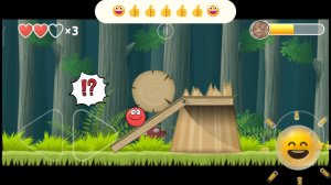 малыш комментирует игру, красный шарик, уровень 21, 22😀 #игры #шарик #малышкомментирует