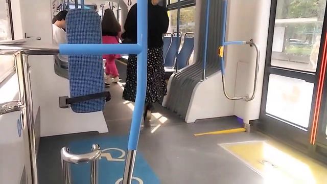 Поездка На Трамвае №6 На Витязе-М №31393 (Братцево–Пехотная Улица–Метро Сокол) Москва 05.08.2024