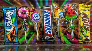 ASMR Шуршание Сладостей 🍭 Леденцы, Шоколад и Gummy | Успокаивающий Релакс