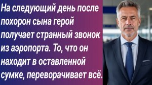 Истории для Вас/На следующий день после похорон сына герой получает странный звонок из аэропорта...