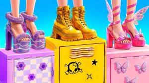 Преображение одного цвета челлендж. Желтый vs розовый vs фиолетовый