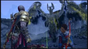 God of War Совет валькирий битва с Сигрюн