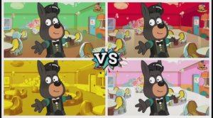 ШЕРИФ ЛАБРАДОР и ВЕСЕЛЫЕ ГЕРОИ 🐶 ЭПИЧЕСКАЯ БИТВА Мультяшных ЗВЕРЕЙ! (Кофен Дэнс)