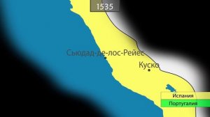 Европейская колонизация Америки - на карте