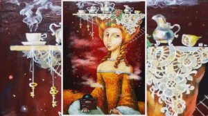 КОФЕЙНЫЙ ВАЛЬСОК. ХУДОЖНИК - КИРА ПАНИНА