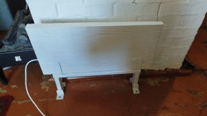 Установка обогревателя в доме через термодатчик.