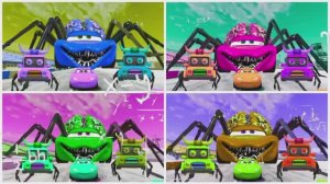 Молния Маккуин: Музыкальный заезд на 4 цвета! 🏎️🌈 Прыжки по плиткам: Экстремальный ритм