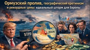 «Ткните пальцем, где Иран»: депутаты ЕС провалили экзамен по географии. Нефтяной шок для Европы