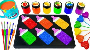 ИГРАЕМ В СЛАЙМЫ ЗАЛИВАЕМ БУТЫЛОЧКИ ДЛЯ МАЛЫШЕЙ АСМР ВИДЕО ДЛЯ ДЕТЕЙ ДЕТСКИЙ КАНАЛ ИГРАЛКИ-ЗАЛИПАЛКИ