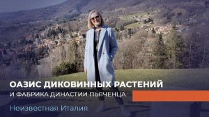 ОАЗИС ДИКОВИННЫХ РАСТЕНИЙ и фабрика династии Пьяченца. «Неизвестная Италия»