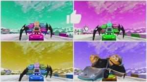 Молния Маквин: Танцы в 4 цветах! 🏎️ Музыкальный челлендж  — Ритм Астрономия