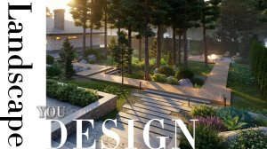 Ландшафт в скандинавском стиле (Scandinavian-style landscape)