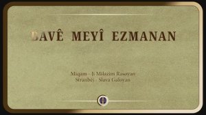 Bavê meyî ezmanan, navê te pîroz be