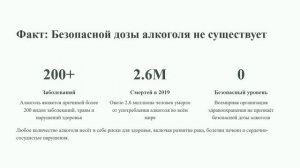 Алкоголь - мифы и реальность