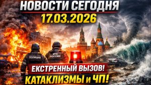 Новости Сегодня 17.03.2026 | Россия, Москва | Экстренный вызов | Катаклизмы и Главные События Дня