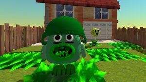 КАК СДЕЛАТЬ СКИН ГОРОХОМЁТА ИЗ РАСТЕНИЯ ПРОТИВ ЗОМБИ В ЧИКЕН ГАН