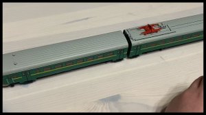 Распаковка Наши поезда модимио моторного вагона ЭР2, выпуск 15