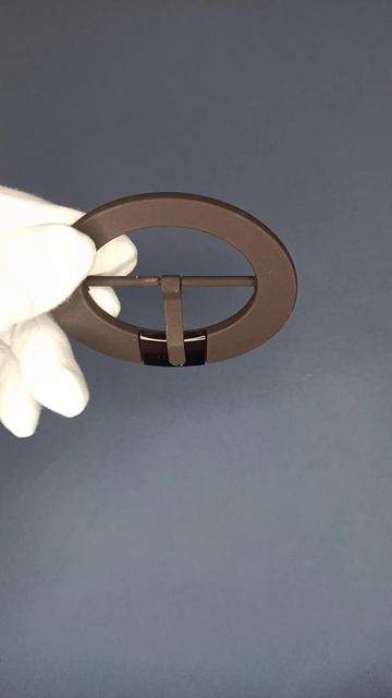 Пряжка коричневая, Артикул 00008