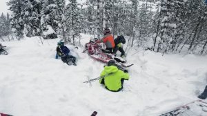 Самые снежные дни. В Кандалакше снега нет. День 21